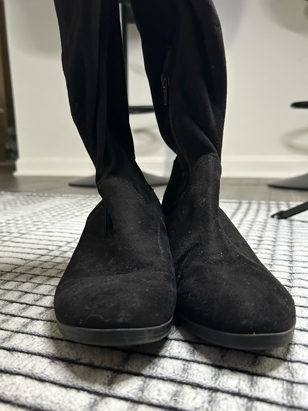 Women’s Steve Madden Over-The-Knee Block Heel Boots (6) - Picture 3 of 13